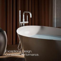 Purist Floor Mounted Tub Filler with Built-In Diverter - Includes Hand Shower - ddj64doa0jv34hw2ghjx@2x.jpg