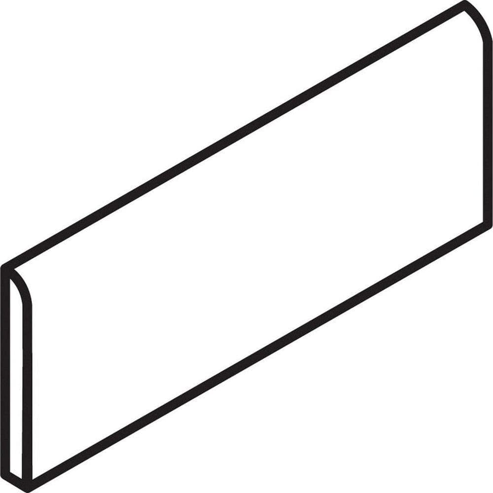 Crema Marfil 3" x 24" Polished Porcelain Bullnose Trim