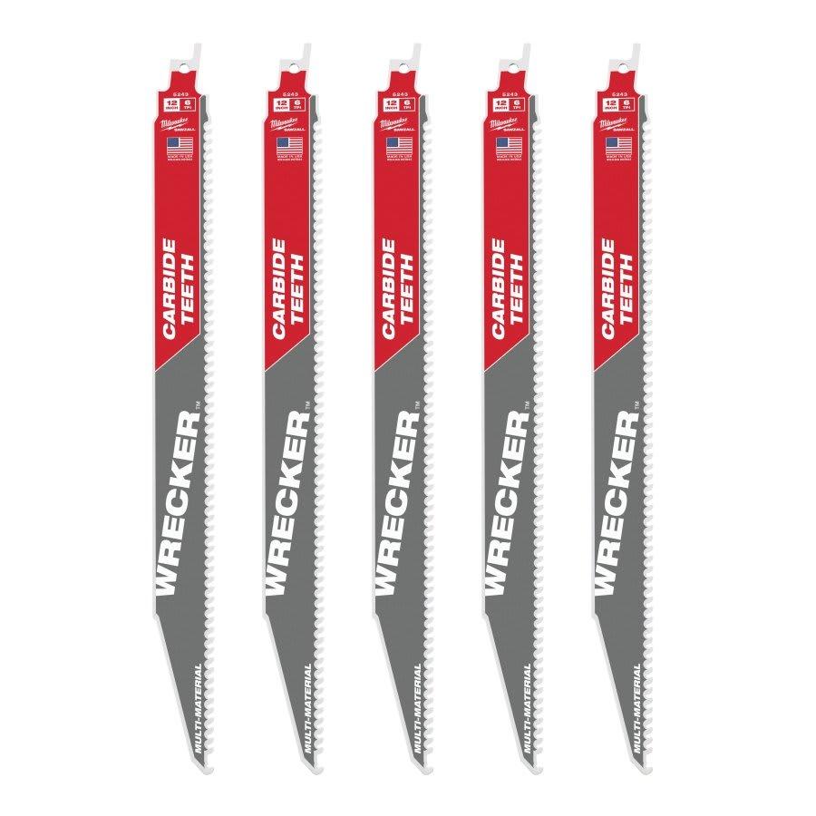 SAWZALL® The Wrecker™ Carbide Tip Reciprocating Saw Blade, 12 in L, 6 tpi, 0.05 in THK - dec35xjeu2paglfn177w@2x.jpg