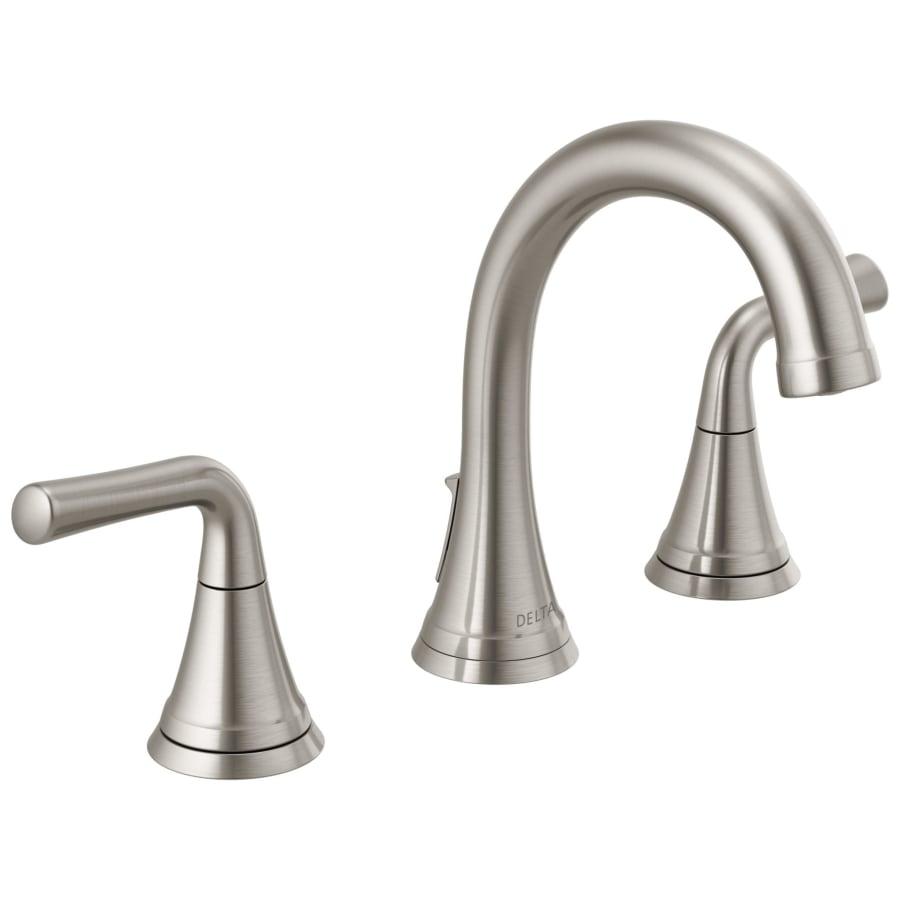 Kayra 1.2 GPM Widespread Bathroom Faucet with Pop-Up Drain Assembly - delta-3533lf-ssmpu-929987@2x.jpg