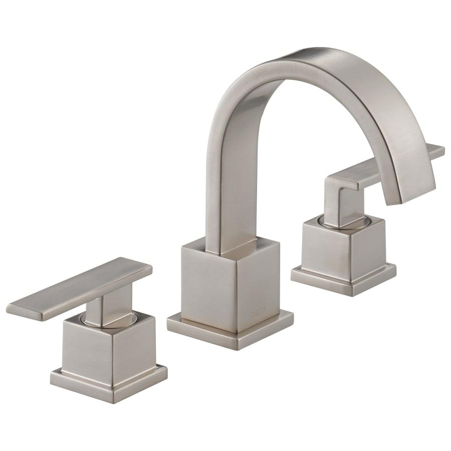 Vero Widespread Bathroom Faucet with Pop-Up Drain Assembly - Includes Lifetime Warranty - delta-3553lf-ss-8595087@2x.jpg