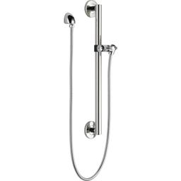 Universal Showering Adjustable Round 24" Slide Bar / Grab Bar Set with Hose and Elbow - delta-51600-7079431@2x.jpg