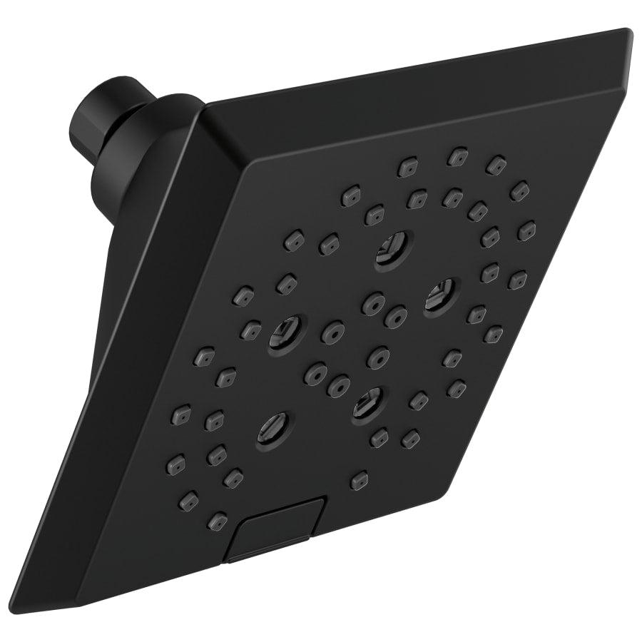 Universal Showering 5-13/16" Square 1.75 GPM Shower Head Full Spray Pattern with Touch Clean and H2Okinetic Technology - delta-52664-bl-7908442@2x.jpg