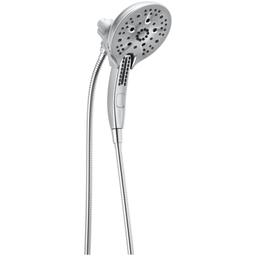 Universal Showering In2ition 1.75 GPM Multi Function Shower Head with Touch-Clean, MagnaTite, and H2Okinetic Technology - delta-58620-pr-pk-9527551@2x.jpg