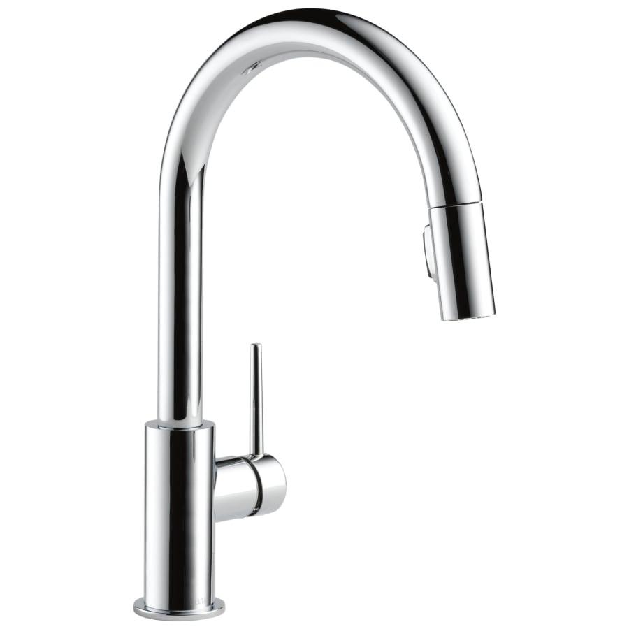 Trinsic 1.8 GPM Single Hole Pull Down Kitchen Faucet with Limited Swivel - delta-9159-ls-dst-4825098@2x.jpg