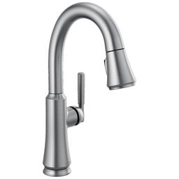 Coranto 1.8 GPM Single Hole Pull Down Bar Faucet with Magnetic Docking Spray Head - delta-9979-ar-dst-3258936@2x.jpg
