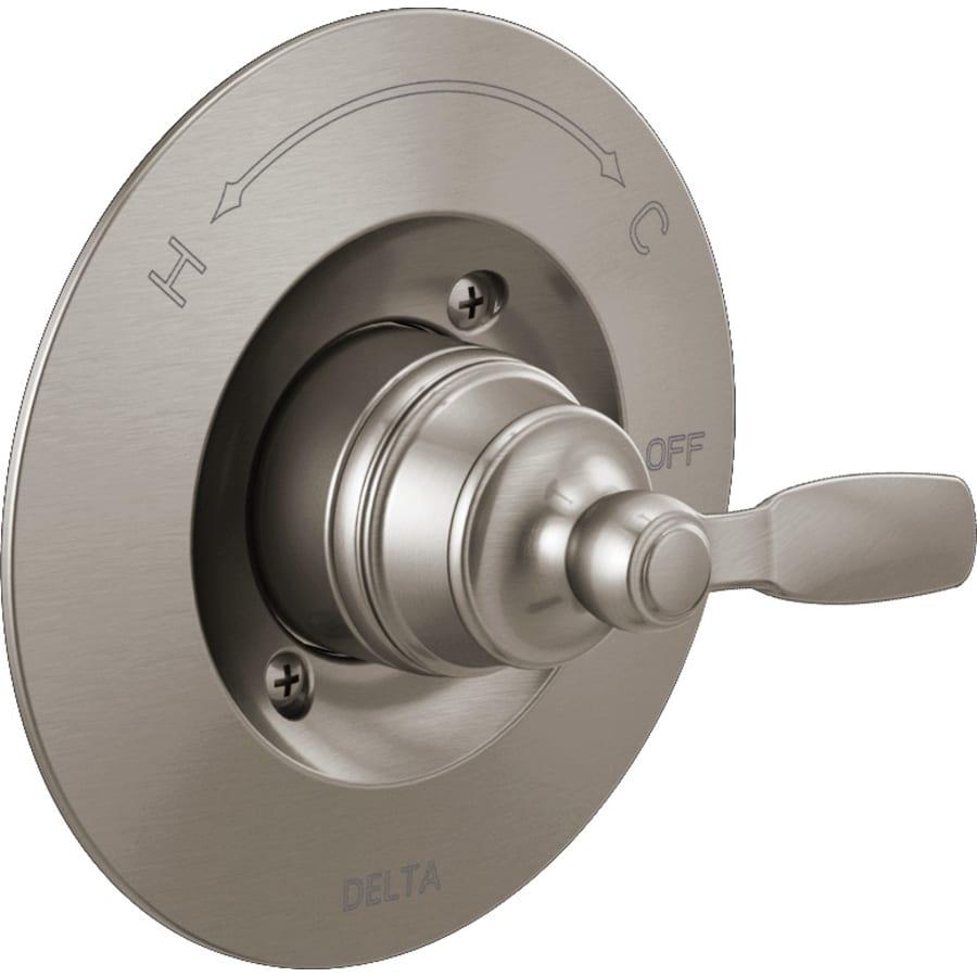 Woodhurst Pressure Balanced Valve Trim Only with Single Lever Handle - Less Rough In - delta-t14032-ss-7866937@2x.jpg