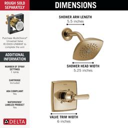 Ashlyn Monitor 14 Series Single Function Pressure Balanced Shower Only - Less Rough-In Valve - delta-t14264-alternate-image-108@2x.jpg