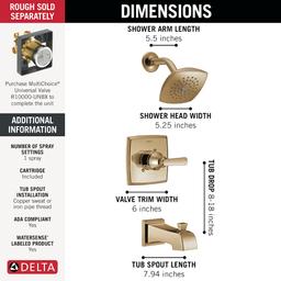 Ashlyn Monitor 14 Series Single Function Pressure Balanced Tub and Shower - Less Rough-In Valve - delta-t14464-alternate-image-126@2x.jpg