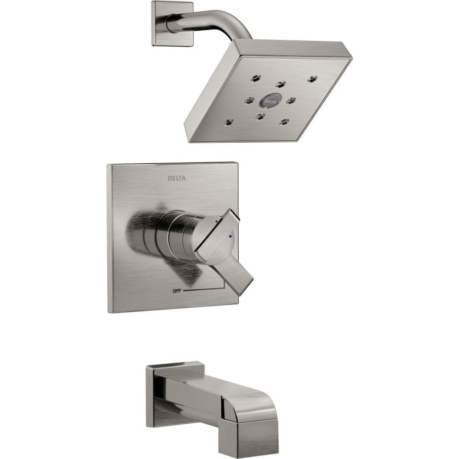 Ara Monitor 17 Series Dual Function Pressure Balanced Tub and Shower with Integrated Volume Control - Less Rough-In Valve - delta-t17467-ss-214@2x.jpg