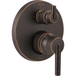 Trinsic 14 Series Pressure Balanced Valve Trim with Integrated 3 Function Diverter for Two Shower Applications - Less Rough-In - delta-t24859-rb-4290583@2x.jpg