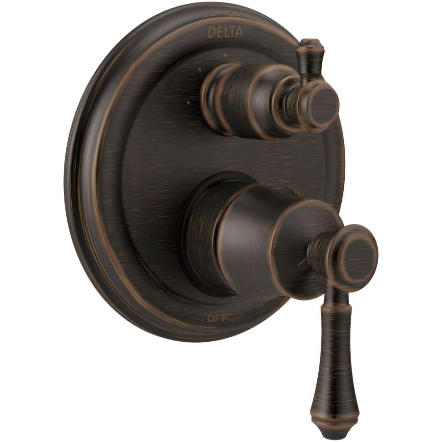 Cassidy 14 Series Pressure Balanced Valve Trim with Integrated 3 Function Diverter for Two Shower Applications - Less Rough-In - delta-t24897-rb@2x.jpg