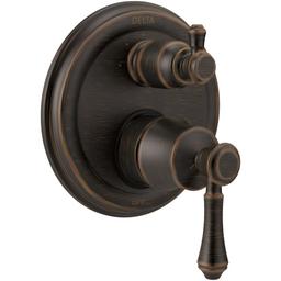 Cassidy 14 Series Pressure Balanced Valve Trim with Integrated 3 Function Diverter for Two Shower Applications - Less Rough-In - delta-t24897-rb@2x.jpg