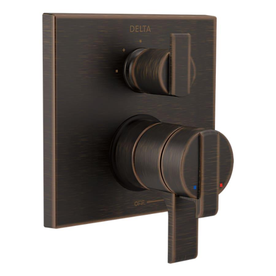 Ara 17 Series Pressure Balanced Valve Trim with Integrated Volume Control and 3 Function Diverter for Two Shower Applications - Less Rough-In - delta_t27867_venitian_bronze@2x.jpg
