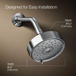 Purist 2.5 GPM Multi Function Shower Head with MasterClean and Katalyst Air-Induction Spray Technology - depnsmrvx5p1ad2zsgim@2x.jpg