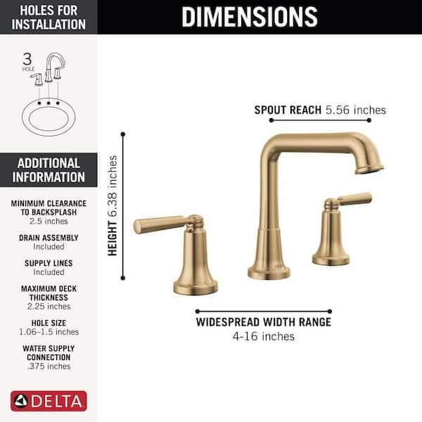 Delta Saylor Gold 8 in. Widespread Double Handle Bathroom Faucet in Champagne Bronze 3536-CZMPU-DST - deumdftecosiezysu6dr@2x.jpg