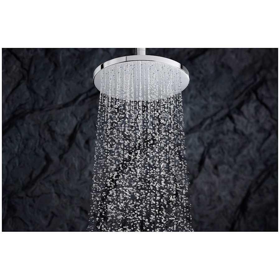 Contemporary Round 12" Single Function 2.5 GPM Rainhead with MasterClean Sprayface and Katalyst Air-Induction Technology - dfp1ll0xsssocfrpkcqb@2x.jpg