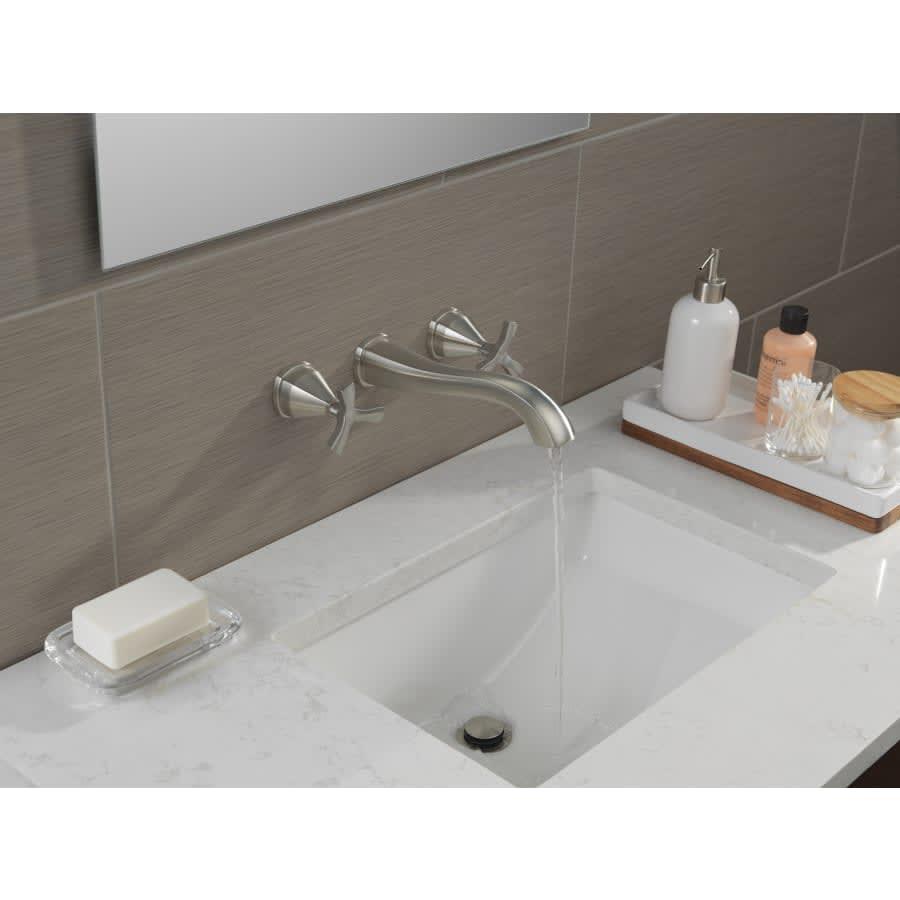 Stryke 1.2 GPM Wall Mounted Widespread Bathroom Faucet with Cross Handles Less Valve - Limited Lifetime Warranty - dfs0z5rg3bofrdll8iko@2x.jpg
