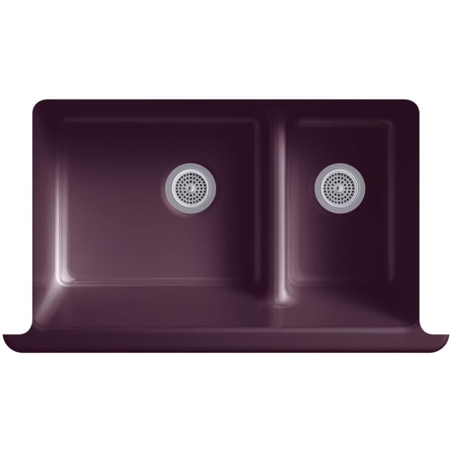 Whitehaven 35-11/16" Self-Trimming Farmhouse Double Basin Apron Front Enameled Cast Iron Kitchen Sink with Smart Divide Basin - dgcazba24tzps54akopx@2x.jpg