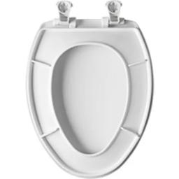 Toilet Seat, Elongated Bowl, Closed Front, With Cover, Plastic, White - dgla49mno468zwekpp4v@2x.jpg