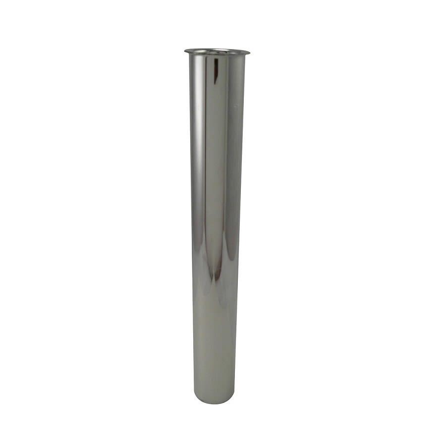Tubular Tailpiece, 1-1/2 in, Tube x Flange, 17 ga, Chrome - dkfyhx8q0qpbdse9ouuo@2x.jpg
