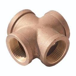 Cross, 1/4 in, FNPT, Lead Free Brass, Rough Brass - dkmhcvl7uawczdrdgisi_x500.jpg