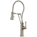 Artesso 1.8 GPM Pre-Rinse Pull-Down Kitchen Faucet with Dual Jointed Articulating Arm, Magnetic Docking Spray Head and Metal Finished Hose - dkxgiomqfvxsw30ys6zd@2x.jpg