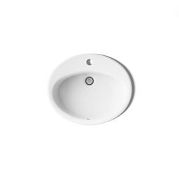 Farmington 19-1/4" Oval Cast Iron Drop In Bathroom Sink with Overflow and Single Faucet Hole - dldktmpfpqd5tvsvdlih@2x.jpg