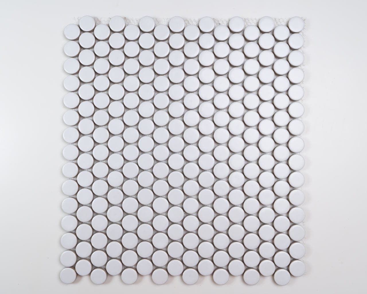 White Penny Round 19MM