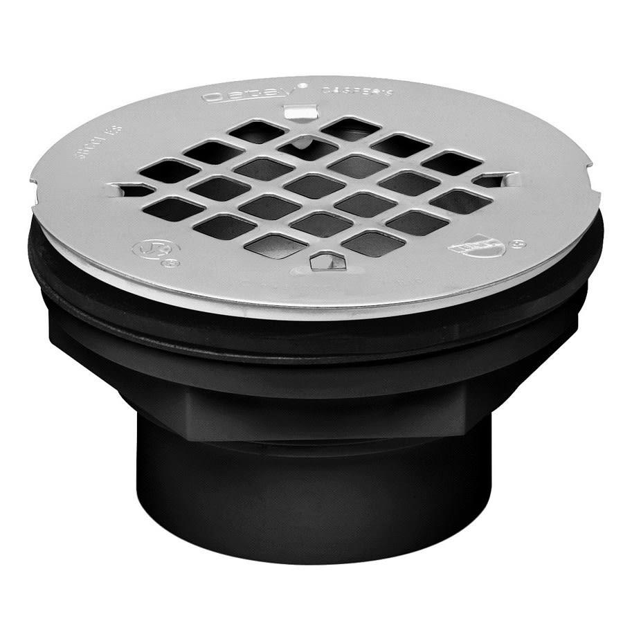 2 in, 101 PS ABS Solvent Weld Shower Drain with Plastic Strainer - dq7eevvmlxmmembffati@2x.jpg