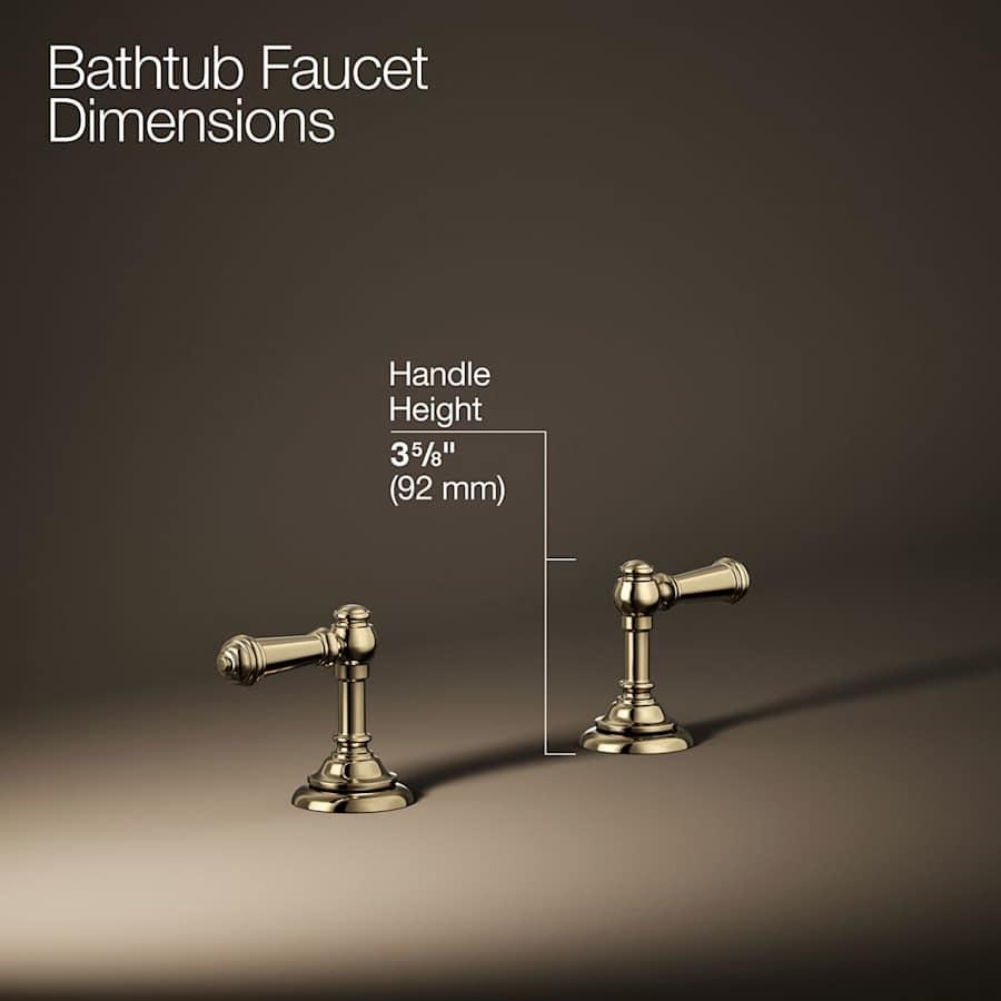 Artifacts Deck-Mount Bath Faucet Handle Trim with Lever Design - dqbwtqfirxdnmng31ijc@2x.jpg