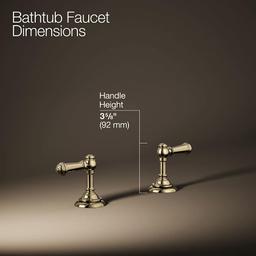 Artifacts Deck-Mount Bath Faucet Handle Trim with Lever Design - dqbwtqfirxdnmng31ijc@2x.jpg
