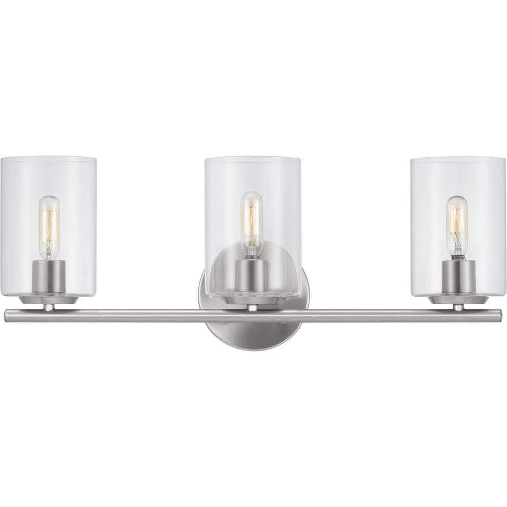 Champlain 22.375 in. 3-Light Brushed Nickel Modern Bathroom Vanity Light with Clear Glass Shades - dqelhmqupfwwoxfabjp1@2x.jpg