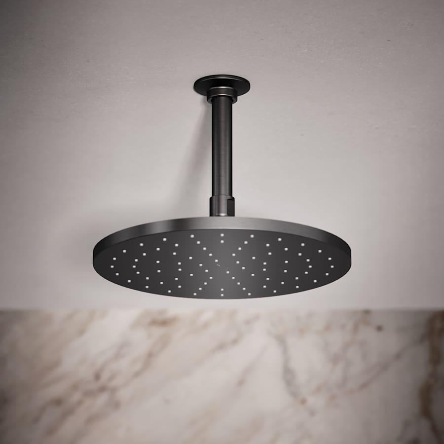 Contemporary Round 10" Single Function 2.5 GPM Rainhead with MasterClean Sprayface and Katalyst Air-Induction Technology - dqkxpupqsw6igyfnlrpq@2x.jpg