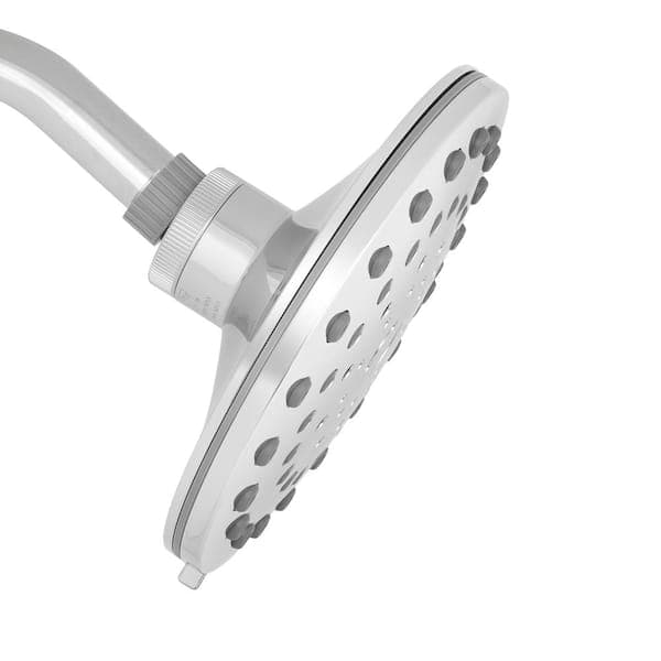 Waterpik 8-Spray Patterns with 1.8 GPM 7 in. Wall Mount Rain Fixed Shower Head in Chrome YPW-833E - dqm1u8zx7pxcw8t4f6ks@2x.jpg