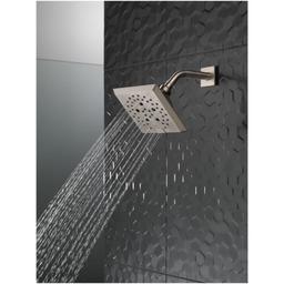 Universal Showering 5-13/16" Square 1.75 GPM Shower Head Full Spray Pattern with Touch Clean and H2Okinetic Technology - dqmrpf6t5elbmpwxoi5g@2x.jpg