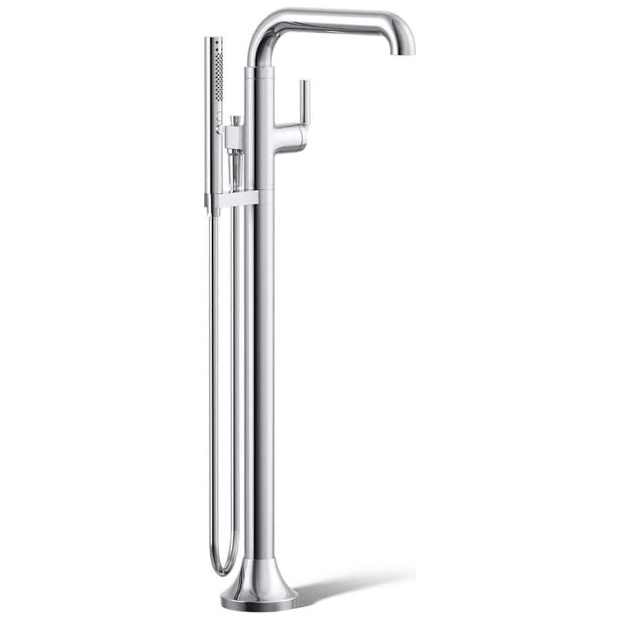 Tone Floor Mounted Tub Filler with Built-In Diverter - Includes Hand Shower - dr74rgpep9ienrrmrp15@2x.jpg