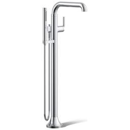 Tone Floor Mounted Tub Filler with Built-In Diverter - Includes Hand Shower - dr74rgpep9ienrrmrp15@2x.jpg