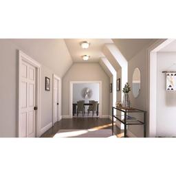 13 in. 2-Light Brushed Nickel Flush Mount with Frosted Glass Shade (2-Pack) - dtbses5bwi94mbg0a8uh@2x.jpg