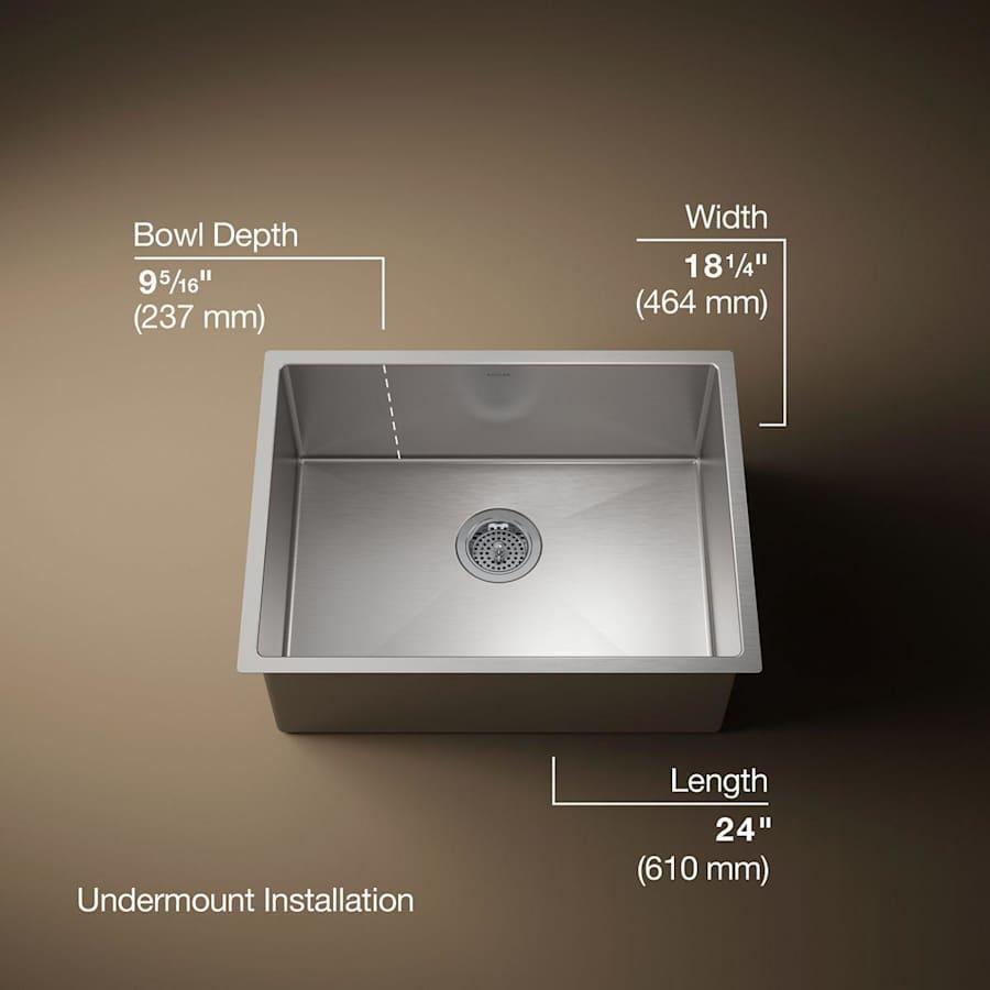 Strive 24" Single Basin Undermount 16-Gauge Stainless Steel Kitchen Sink with SilentShield - du5qe30ehfgj27fawvmf@2x.jpg