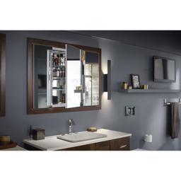 40" x 30" Triple Door Reversible Hinge Frameless Mirrored Medicine Cabinet from the Verdera Collection - du769megzgxuod3keavg@2x.jpg