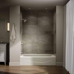 Villager Collection 60" Three Wall Alcove Bath Tub with Extra 4" Ledge and Left Hand Drain - dukksdszlzqfgxb3izat@2x.jpg