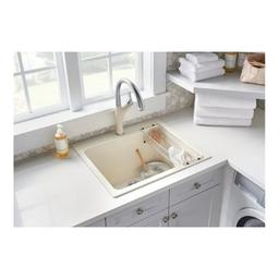 LIVEN™ SILGRANIT® Laundry Sink, 1 Basin, Top/Under Mount, 1-Hole, Granite, White - dvf5ukga8u1gmtfmvqyd@2x.jpg