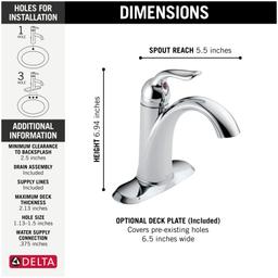 Lahara Single Hole Bathroom Faucet with Optional Base Plate - Includes Lifetime Warranty - dvnfzzeqwz53n1q8cnkl@2x.jpg