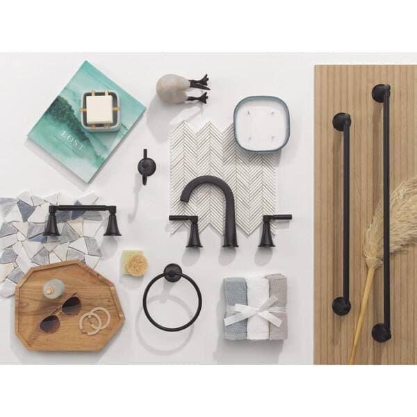 Delta Lorna 8 in. Widespread Double Handle Bathroom Faucet with Drain Kit Included in Matte Black 35839LF-BL - dxydhpru4vaotwtihrvp@2x.jpg