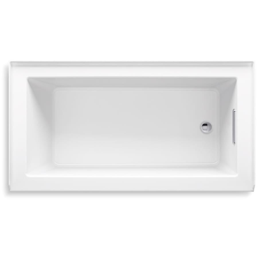 Underscore 60" Acrylic Soaking Bathtub for Three Wall Alcove Installation with Right Drain, Integral Apron and Flange - Overflow Not Included - dy1eenquroeubrluuoct@2x.jpg