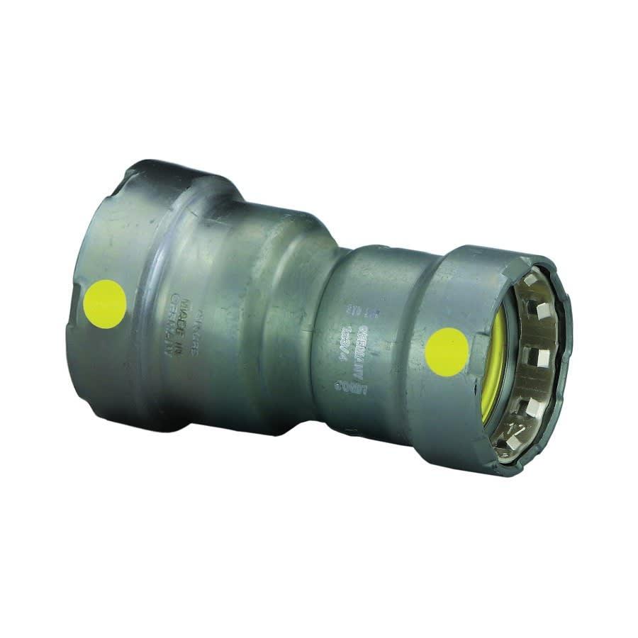 Gas Reducer Coupling, 1 x 1/2 in, Press, Carbon Steel - dyjuruwhvqs47gx9w7od@2x.jpg