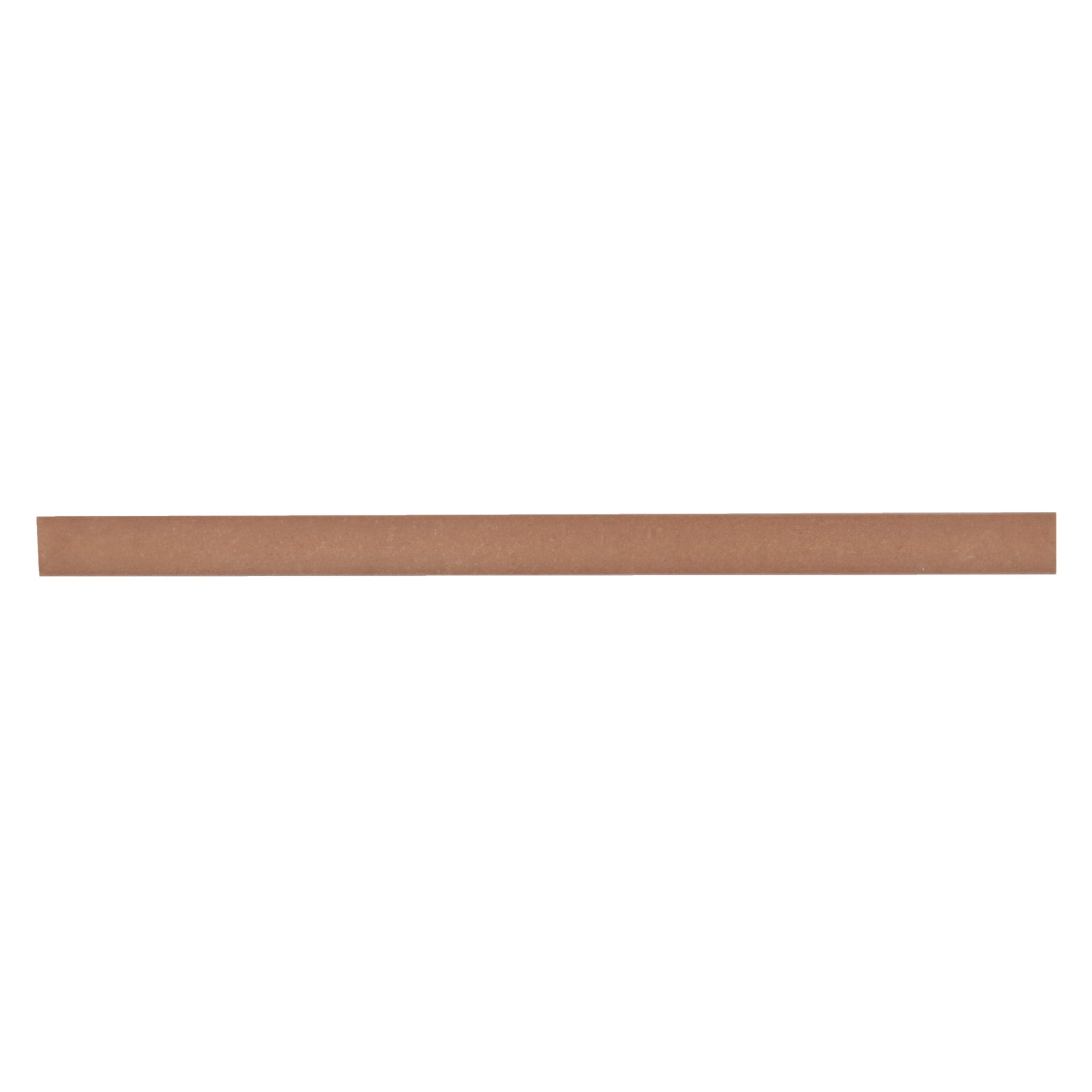 Makoto .5" x 8" Matte Ceramic Jolly Miter Edge Trim in Umi Terracotta