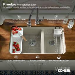 Riverby 33" Single Basin Top-Mount Enameled Cast-Iron Kitchen Sink - dznmmijae8icaoilfuqo@2x.jpg