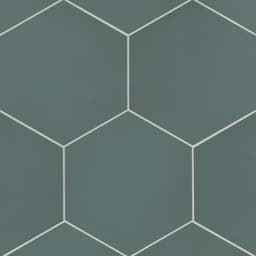 Makoto 10" x 11.5" Hexagon Matte Porcelain Tile in Arashi Blue - dzrsx6ecbenhmfzmi9gl@2x.jpg